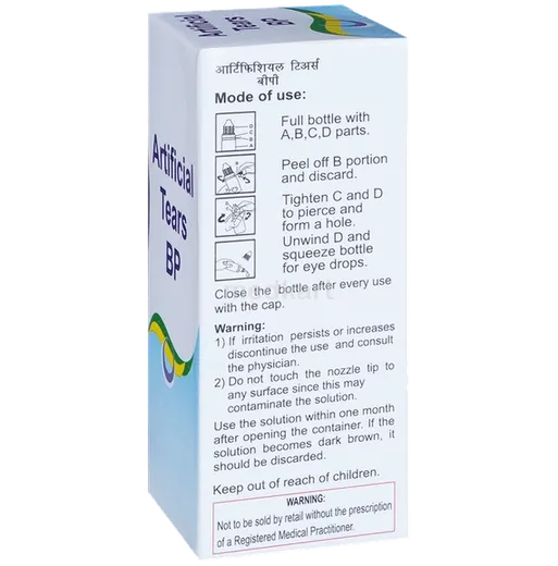 artificial tears eye drops 10ml